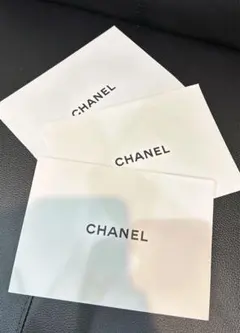未使用品 CHANEL 封筒 ケース 3枚セット