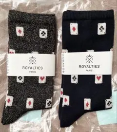 新品　ROYALTIES ロイヤリティーズ 靴下　2足セット