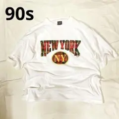 90s シングルステッチ スーベニア new york パキ綿 Tシャツ