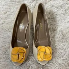 BRUNOMAGLI ブルーノマリ　パンプス　ハイヒール　花モチーフのサムネイル
