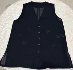 シニア 婦人服 ミセス レディース ベスト 透かし