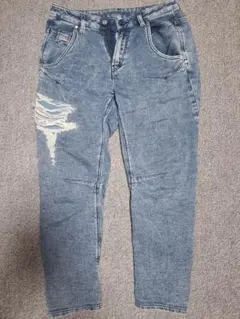 DIESEL　ダメージスキニーデニム　W23