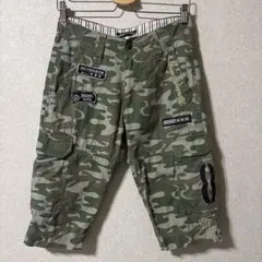 BANANA SEVEN カモフラ柄 カーゴショートパンツ　usedのサムネイル