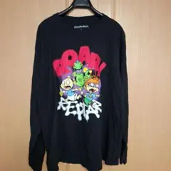 Nickelodeon Rugrats ロンT ブラック L