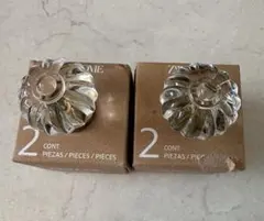 ZARA HOME ザラホーム　取手　ドアノブ　クリア　4個