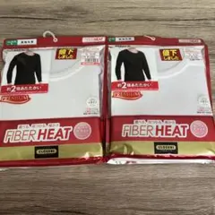 しまむら　FIBER HEATファイバーヒート メンズLサイズ　2枚セット