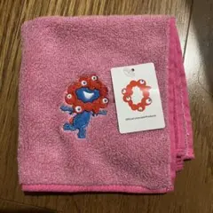 ミャクミャク　刺繍ハンドタオル