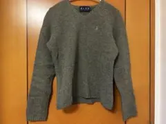 ラルフローレン　グリーン　Vネックセーター Mサイズ