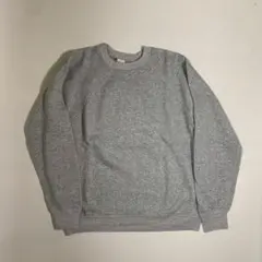 70sビンテージ スウェット霜降り杢グレー ラグラン noroll