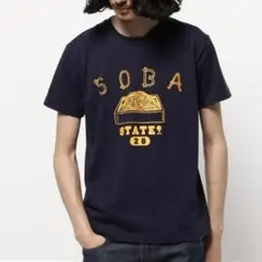 美品 ビームス TOKYO CULTUART SOBA Tシャツ ネイビー S