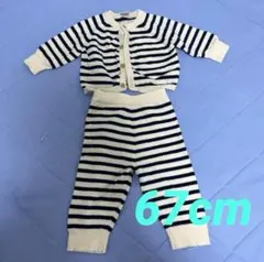 PETIT BATEAU プチバトー　ベビー服　セットアップ