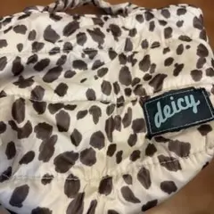 deicy ヒョウ柄　エコバッグ　トートバッグ