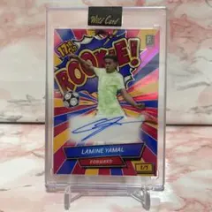 ラミンヤマル　LAMINE YAMAL 1of1 auto RCカードCOMIX