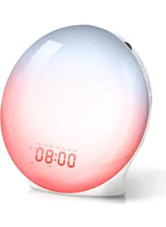 OSTONG Sunrise Alarm Clock 目覚まし時計 LEDライト