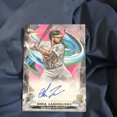 Topps Inception Shea Langeliers オートグラフ