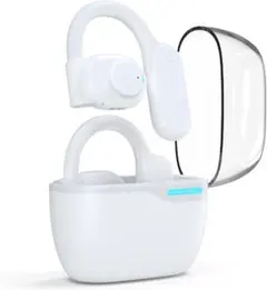 ワイヤレスイヤホン 耳掛式 空気伝導イヤホン Hi-Fi音質 ノイズキャンセル