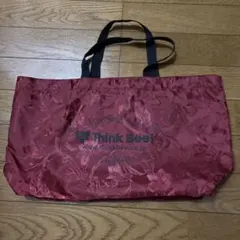 Think Bee! 花柄 収納袋 付属袋 エコバッグ