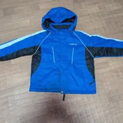 子ども用スキーウェアセット（青・黒）