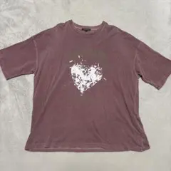Alfred Alex ハート グラフィックTシャツ L