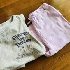 ディズニー　プリンセス　 Tシャツ パジャマセット 110 アリエルラプンツェル