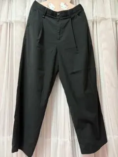 BROWNY 黒 ワイドパンツ Mサイズ