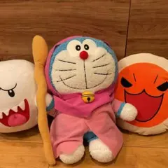 ドラえもん ぬいぐるみ 杖付き セットテレサどんちゃん 圧縮袋に入れて送ります