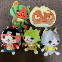 妖怪ウォッチ ぬいぐるみ 5体セット