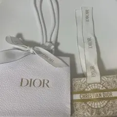 Christian Dior ショッパー　2点セット　リボン付き