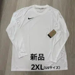 新品　NIKE ナイキ 長袖カットソー ホワイト XXL 2XL USサイズ