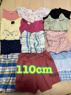 夏服110cm 女の子用服 まとめ売りプティマイン他11点セット