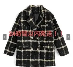 GRL チェック柄ラメツイードテーラードジャケットze794