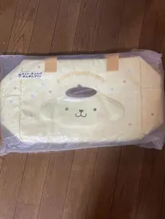 サンリオ当たりくじ　ポムポムプリン キャリーオンバッグ クリーム色