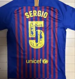 FCバルセロナ 5 セルヒオ ブスケツ ユニフォーム
