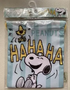 【新品未使用】スヌーピー 巾着 SNOOPY