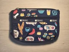 LeSportsac ポーチ ネイビー