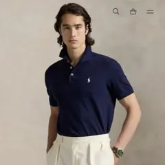 【タグ付き】ストレッチ メッシュ ポロシャツ　Polo Ralph Lauren