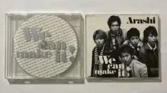 嵐　CD 【We can make it! 】　初回限定盤／通常盤　2形態