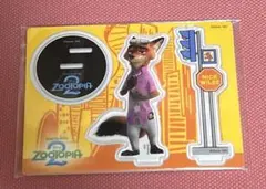 ズートピア2 アクリルスタンドプロップス happyくじ ニックワイルド