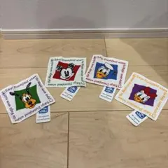 （97）東京ディズニーランド 布製コースター