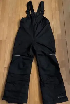 美品⭐︎ Columbia ビブパンツ S キッズ スキーウェア 黒