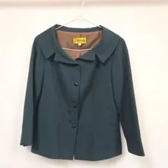 Jocomomola テーラードジャケット ダークグリーンのサムネイル