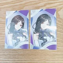 にじさんじ 白雪巴 チェキ風カード