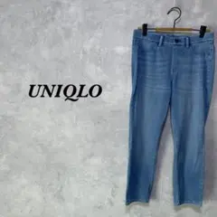 ユニクロ レギンス パンツ デニム クロップド ストレッチ L 4365