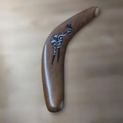 나무 부메랑 캥거루 패턴