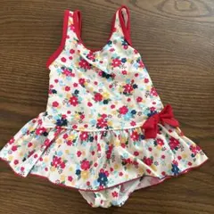 花柄女の子水着 90サイズ