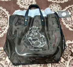 【匿名】ちいかわ しまむら あのこ クリアトートバッグ 黒 新品