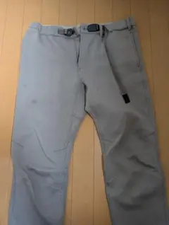 ​【グラミチ】ボンディングニットフリース ナローリブパンツ L グレー