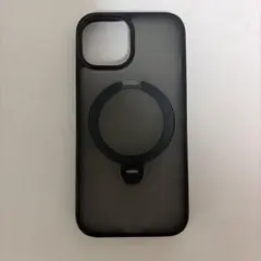 TORRAS iPhone15用ケース スタンド機能付き ブラック
