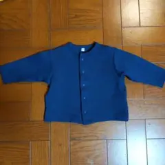 無印良品 二重編み スウェットカーディガン