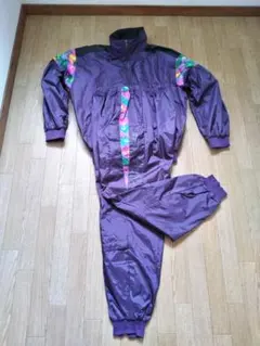 BEAT CLUB WIND UPS ナイロンスーツ L